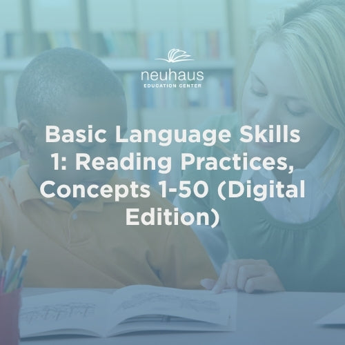 Basic Language Skills 1: Reading Practices, Concepts 1-50 (Digital Edition)