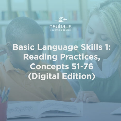 Basic Language Skills 1: Reading Practices, Concepts 51-76 (Digital Edition)
