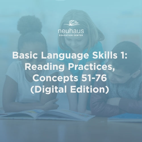 Basic Language Skills 1: Reading Practices, Concepts 51-76 (Digital Edition)