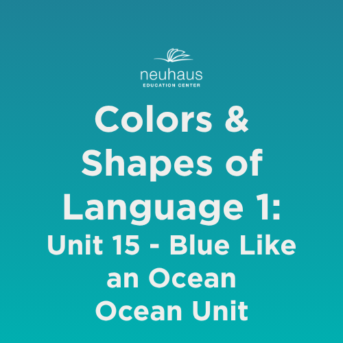Colors and Shapes of Language 1: Naming Photos - Unit 15