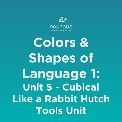 Colors and Shapes of Language 1: Naming Photos - Unit 5
