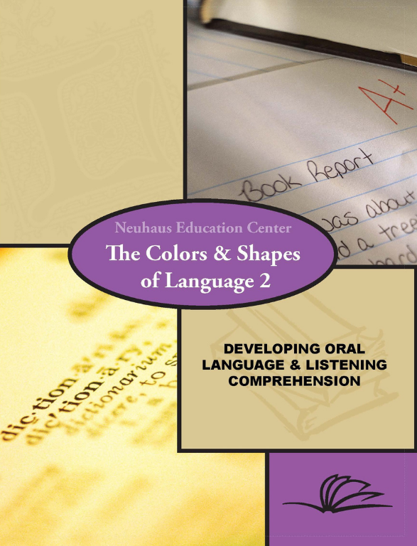Colors & Shapes of Language Manual Volume 2