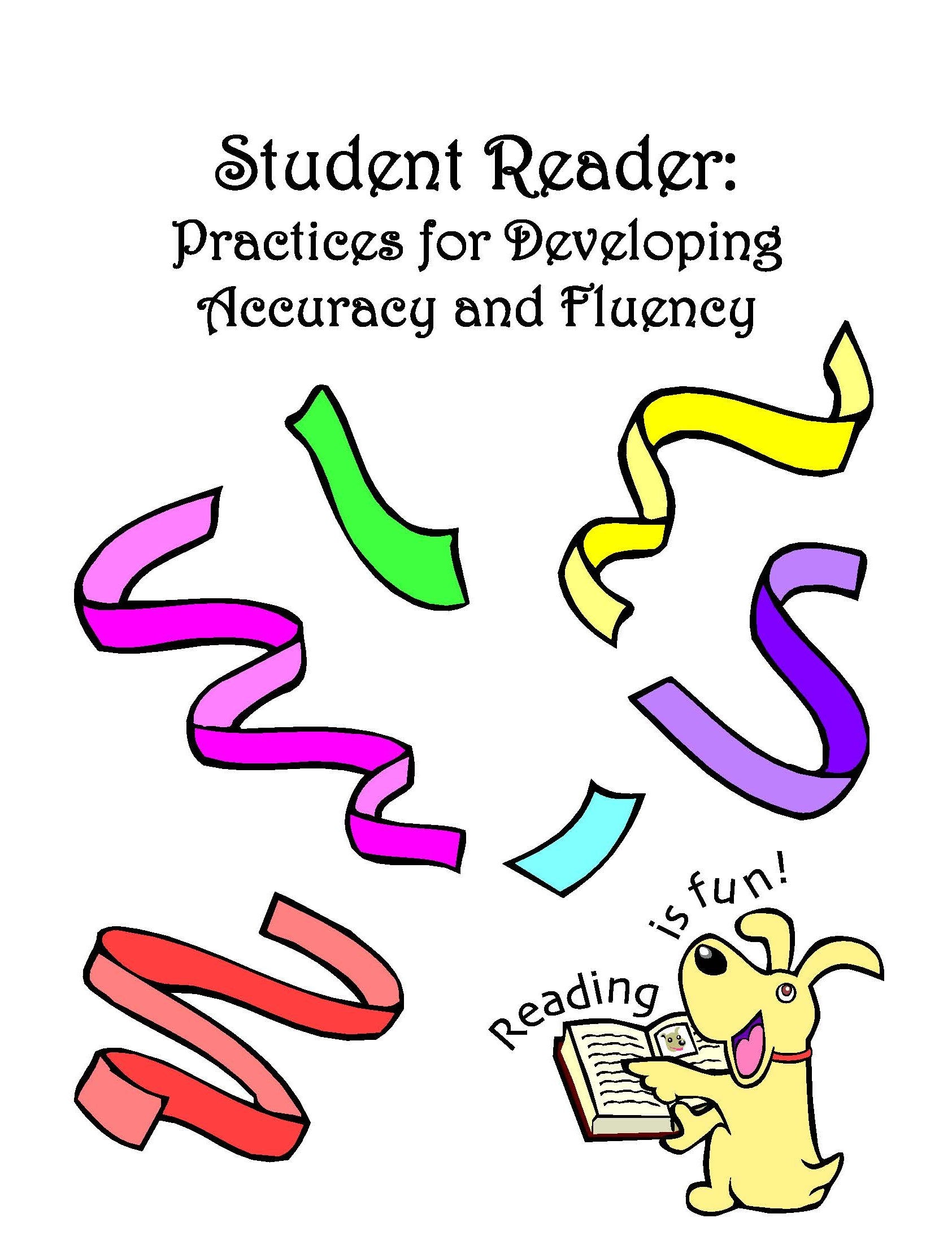 Family Fun with Fluency Student Reader cover