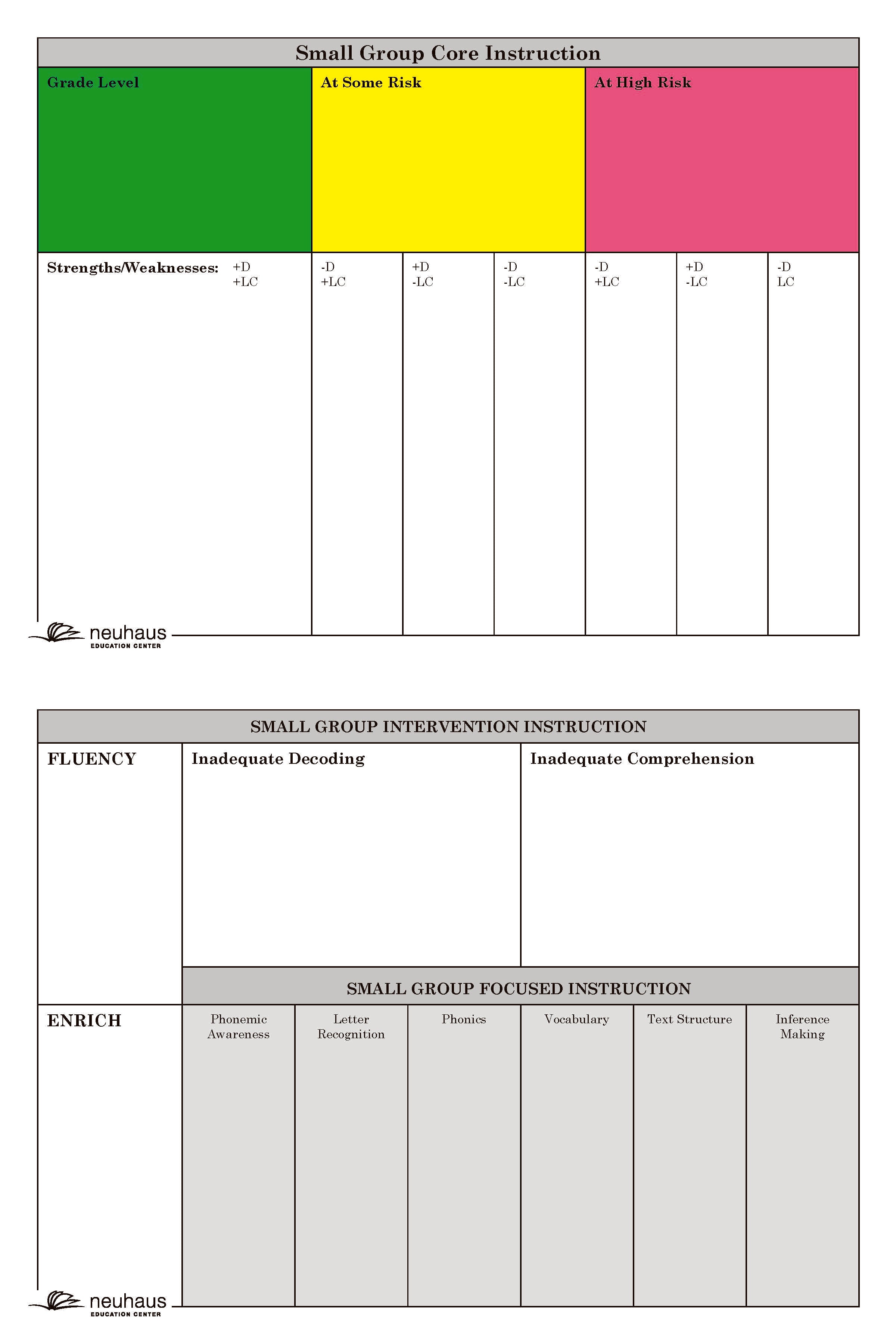 Placement Folder cover