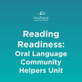 Reading Readiness - Oral Language - Community Helpers Unit