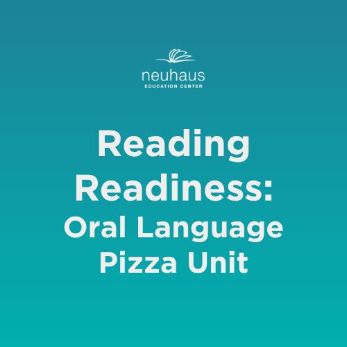 Reading Readiness - Oral Language - Pizza Unit