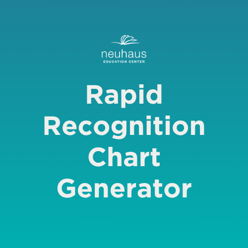 Rapid Recognition Chart Generator