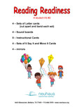 Reading Readiness Kit 2 - 4 Students - Unlaminated cover