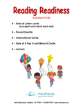 Reading Readiness Kit 2 - 4 Students - Laminated