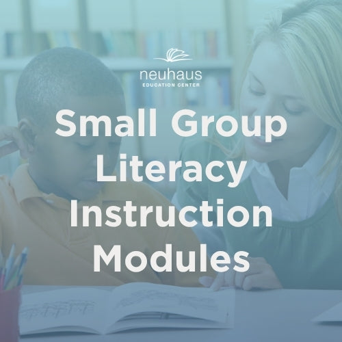 Small Group Literacy Instruction Modules