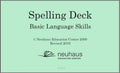 Spelling Deck cover