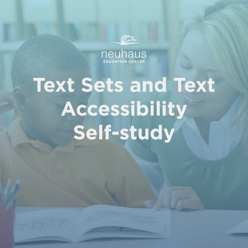 Text Sets and Text Accessibility Self-study