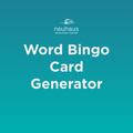Word Bingo Card Generator