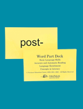 Word Part Deck