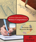 Written Composition 2 Essentials of Recursive Revision Manual cover