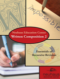 Written Composition 2 Essentials of Recursive Revision Manual